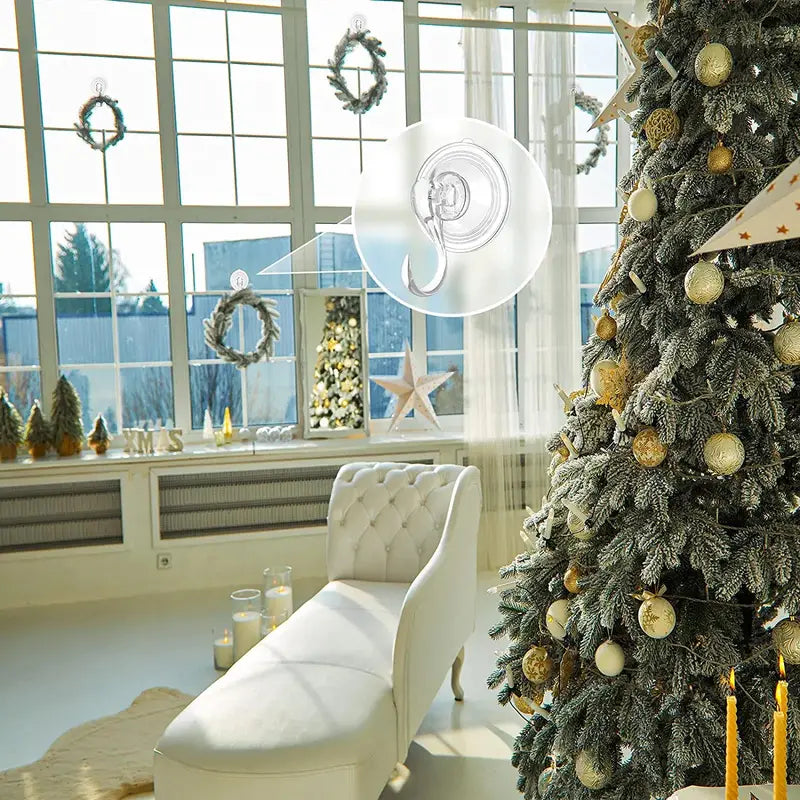 Damage-Free Wreath Hooks – Strong Hold, No Marks Left Behind