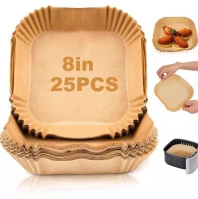 Food-Safe Air Fryer Baking Paper – Disposable & Grease-Proof